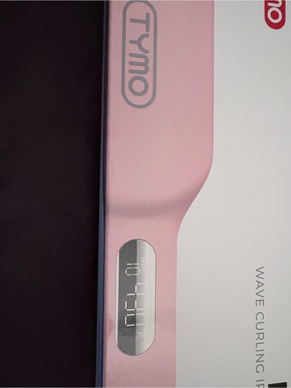Brand New TYMO Compact Wave Curling Iron - Pink